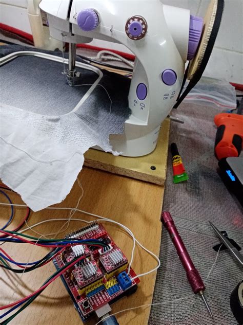 cnc embroidery|ARDUINO CNC EMBROIDERY SEWING MACHINE : 5 Steps .
